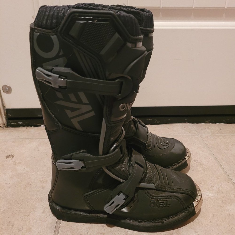 Kid moto boots
